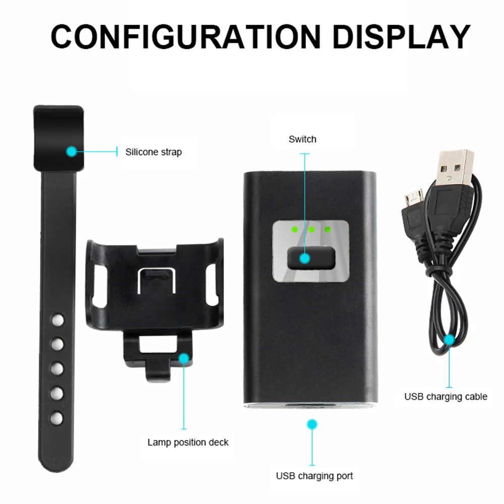 20W Супер яркая передняя фара для велосипеда светильник алюминиевый