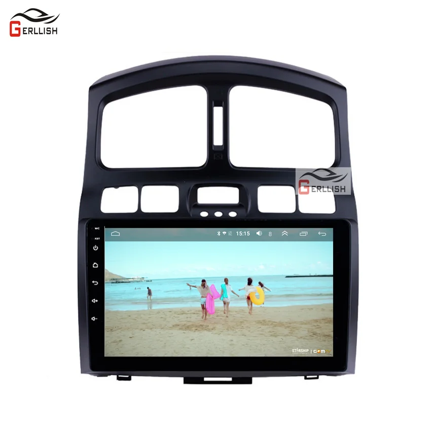 Автомобильный gps Радио медиаплеер для 2005 2015 Hyundai Classic Santa Fe дюймов android 8 1 головное