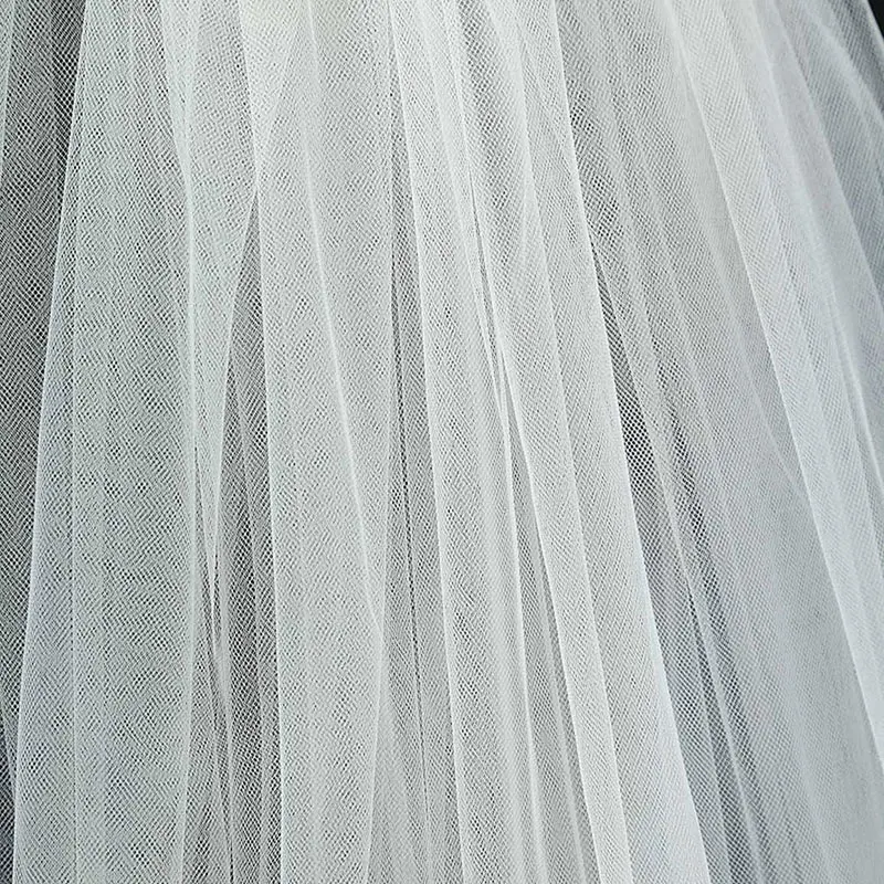 Тюлевая прозрачная белая Фата для невесты 11059 2|veil cathedral|bridal veil cathedralbridal |