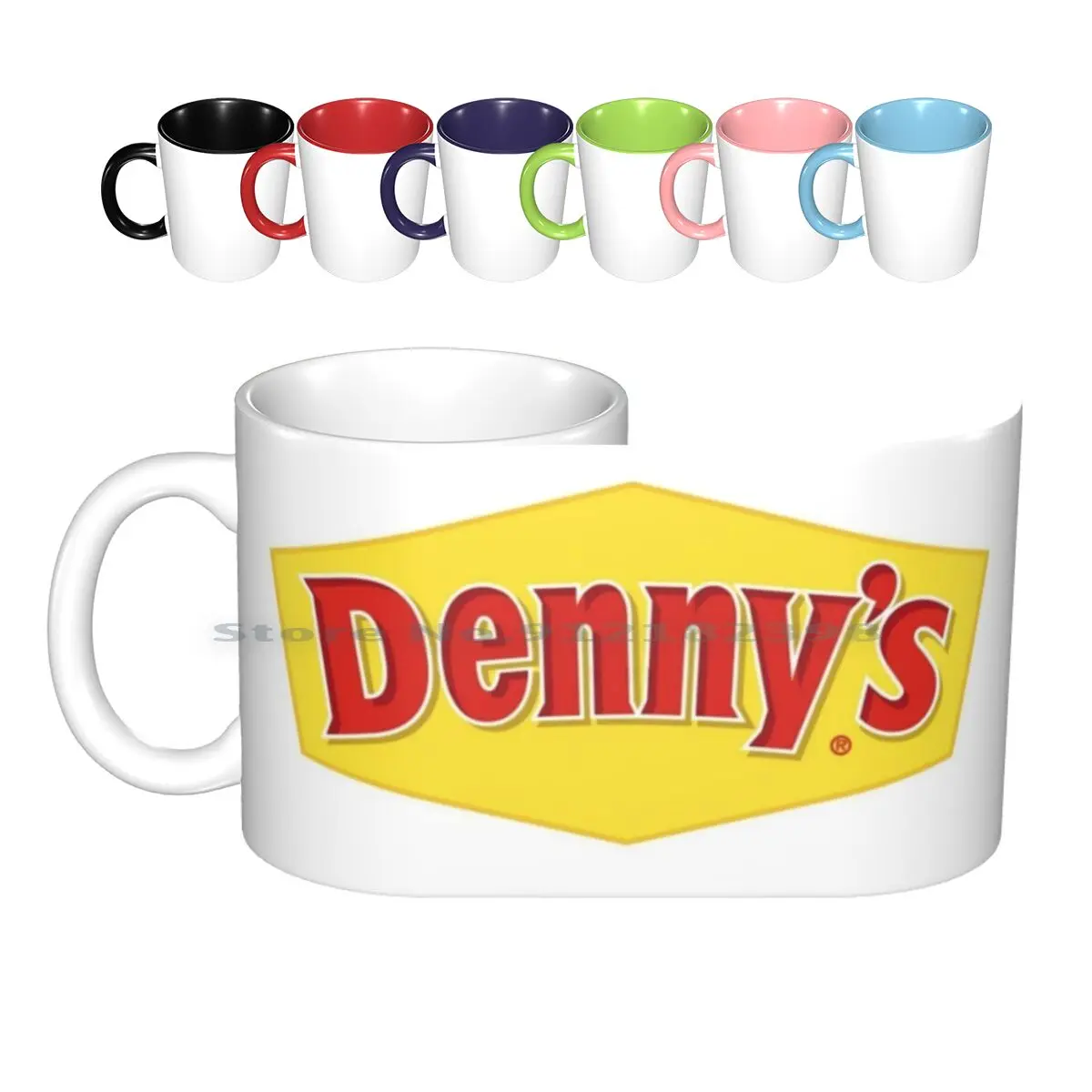 

Керамические кружки с бургерами Denny's, кофейные чашки, кружка для чая с молоком, кружка с пищевыми продуктами Дэнни, сериал с бургерами, Дэнни,...