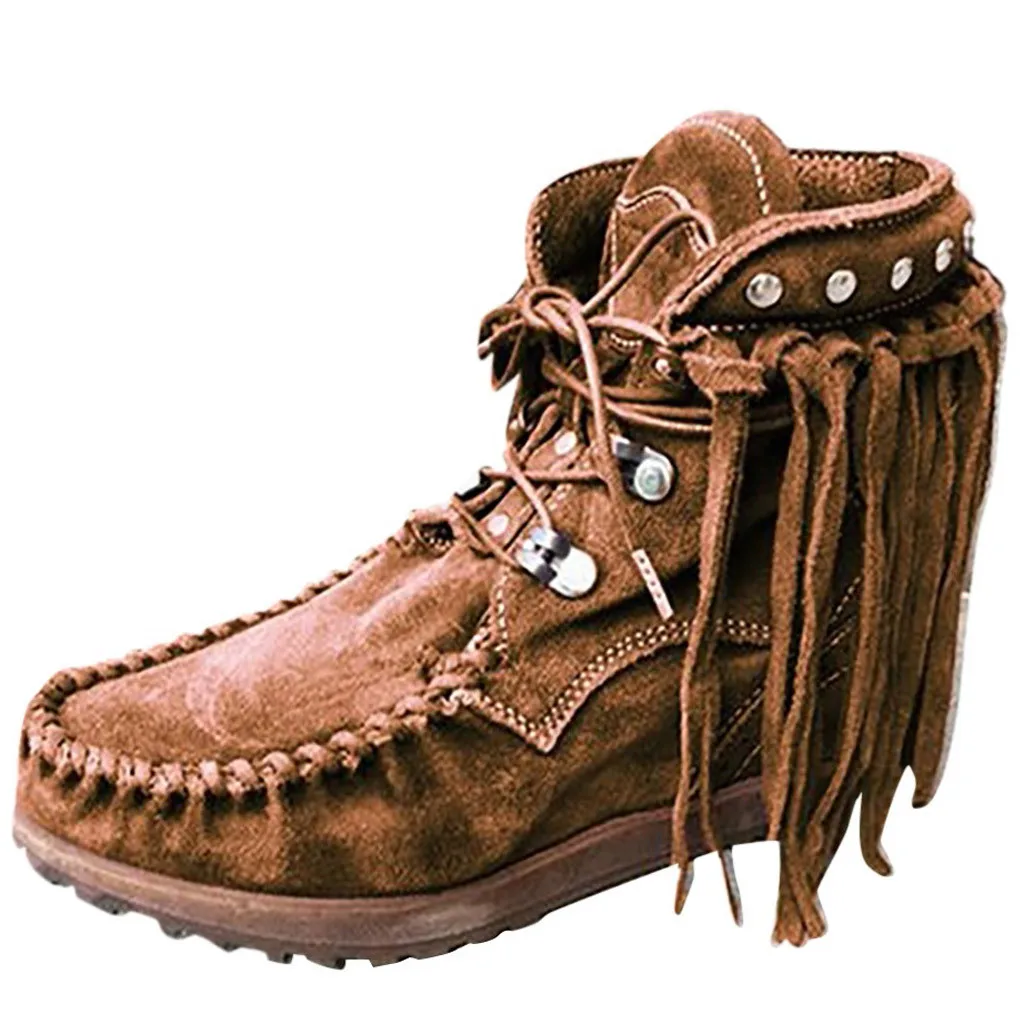 2020 г. Осень-зима новые женские однотонные полусапожки в римском стиле на низком