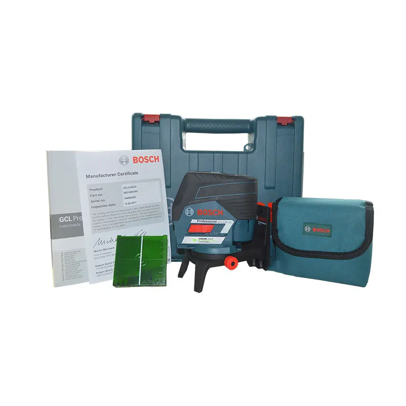 Bosch GCL2-50CG Лазерная Маркировочная Техника инфракрасный маркировочный инструмент 2 линии