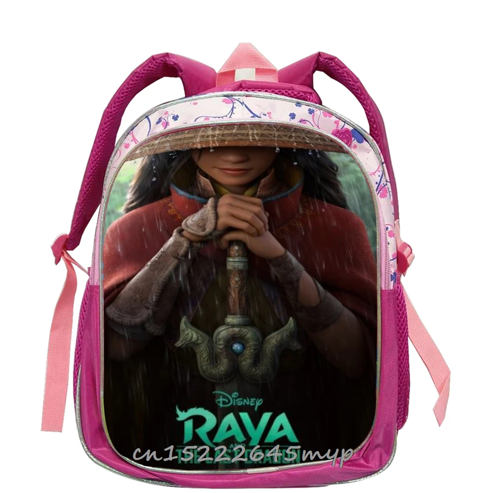 Рюкзак для мальчиков с героями мультфильмов школьный рюкзак Raya and The Last Dragon