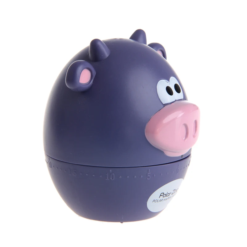 Медведь Корова таймер механический Заводной 60 минут кухонный гаджет Новинка