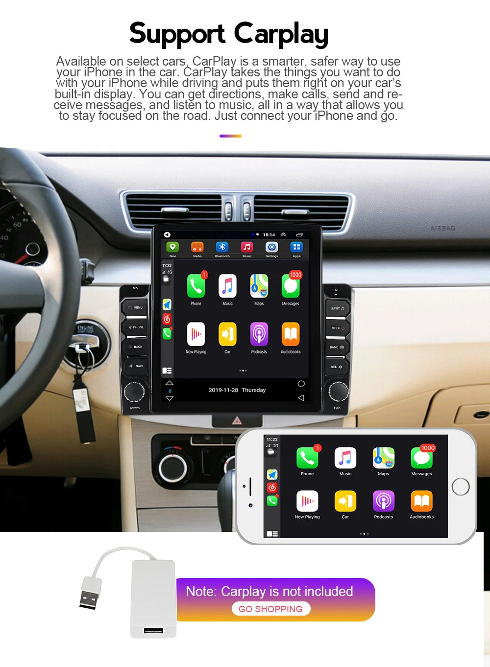 Автомагнитола MEKEDE 9 7 дюйма IPS 2.5D Android для Hyundai Tucson 2006 2007 2008-2013 |