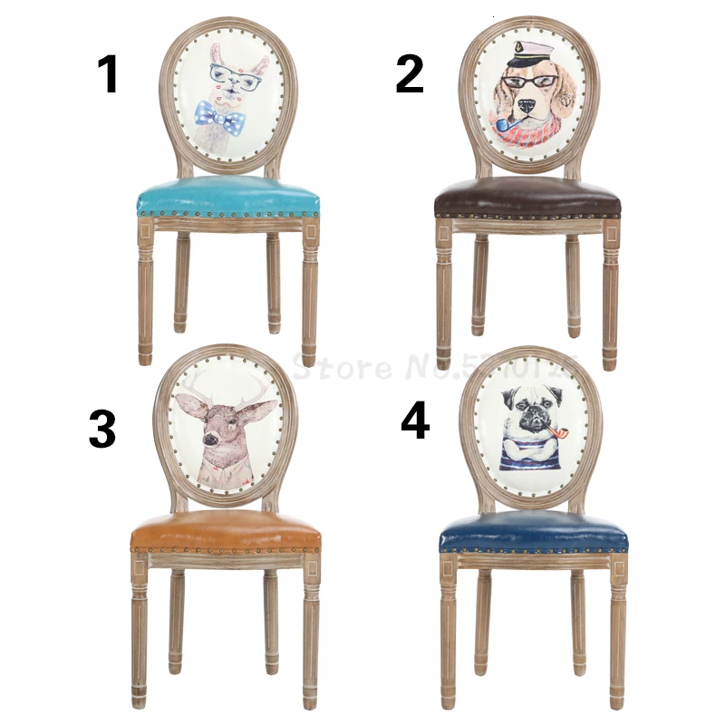 Стул для маникюра современный минималистичный семейный стул в стиле ретро