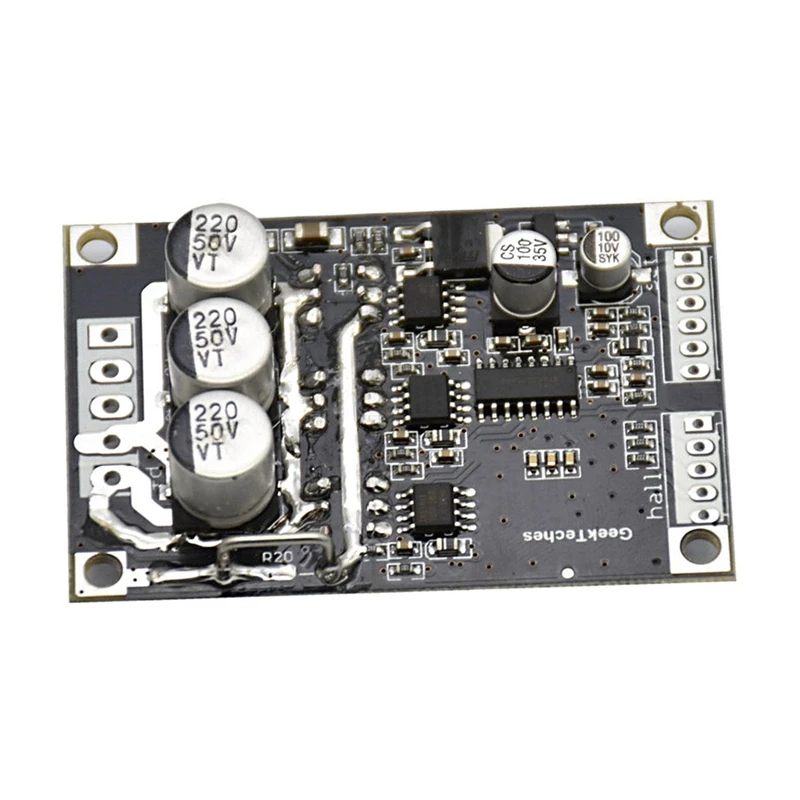 15A 500 Вт Dc12V-36V бесщеточный контроллер скорости двигателя Bldc плата драйвера с