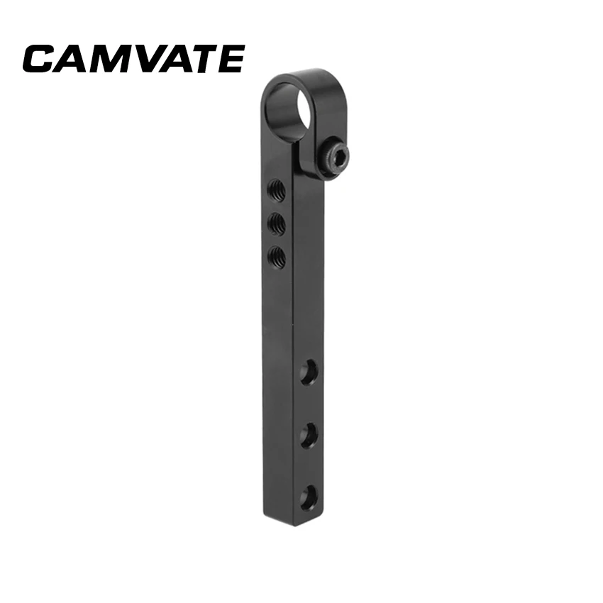 CAMVATE 124 мм алюминиевая перекладина с 15 одиночным стержневым адаптером верхняя