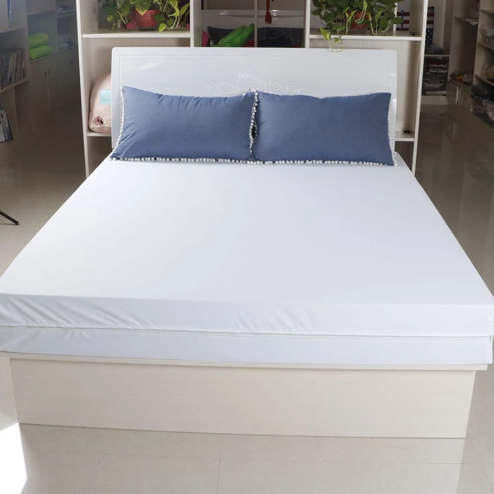 

Six Sides Waterproof Dustproof Anti-Fouling Mattress Protective Cover Solid Color and a Variety of Specifications