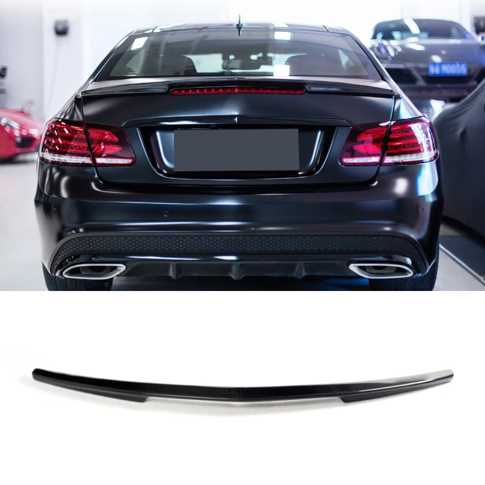 Задний спойлер из углеродного волокна/FRP крыло багажника для Mercedes Benz E Class C207 Coupe E200
