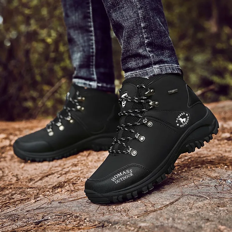 

Мужские водонепроницаемые походные туфли, дышащие тактические рандомные уличные альпинистские туфли, Нескользящие треккинговые кроссовк...