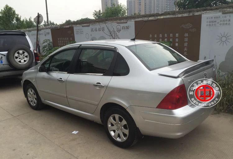 Спойлер для Peugeot 307 2006-2013 спойлер седан JSDLK задний цветной из АБС-пластика