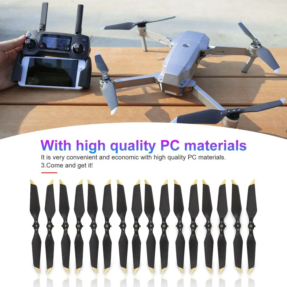 

2/4/8 Pairs 8331 Low-Noise Quick-Release Replacement Blade Props Propeller for DJI Mavic Pro Platinum Drone RC Accessories Parts