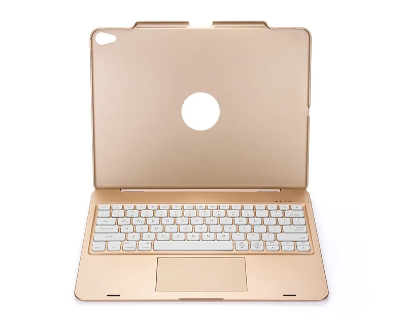 Witsp@ d мышь сенсорная bluetooth клавиатура для iPad 10,", Премиум Пластиковый Чехол, 7 цветов с подсветкой, интеллектуальное включение/выключение