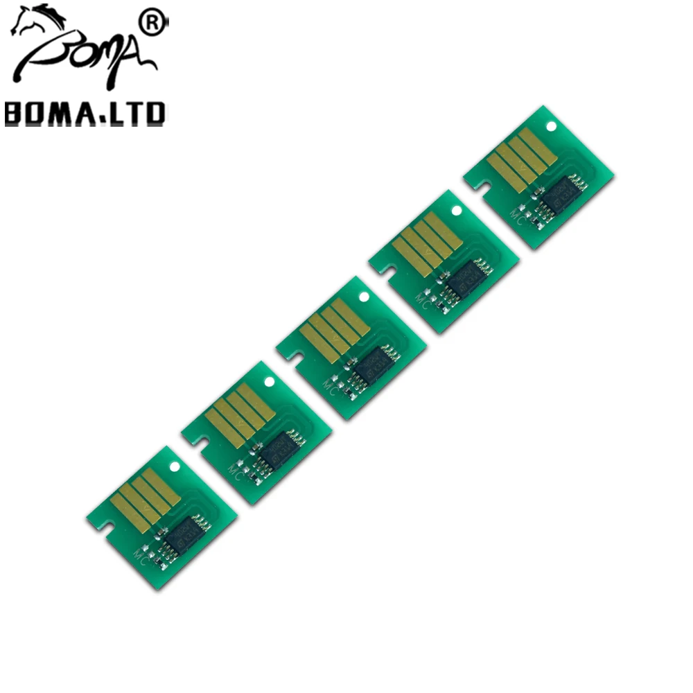 5 шт./лот Φ чипы резервуара для обслуживания Canon iPF750 iPF755 iPF760 IPF650 IPF655 IPF765 резервуар |