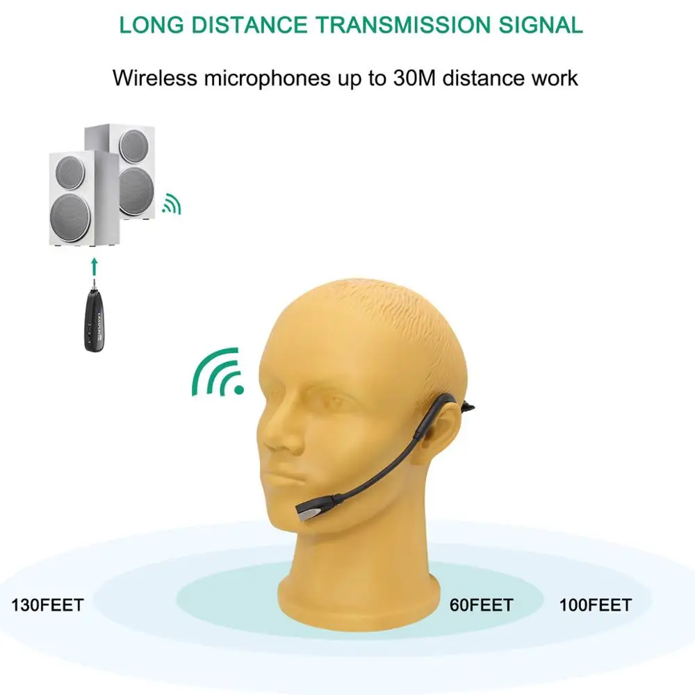 Портативная беспроводная гарнитура с микрофоном 2 4G Handsfree микрофон Мегафона для