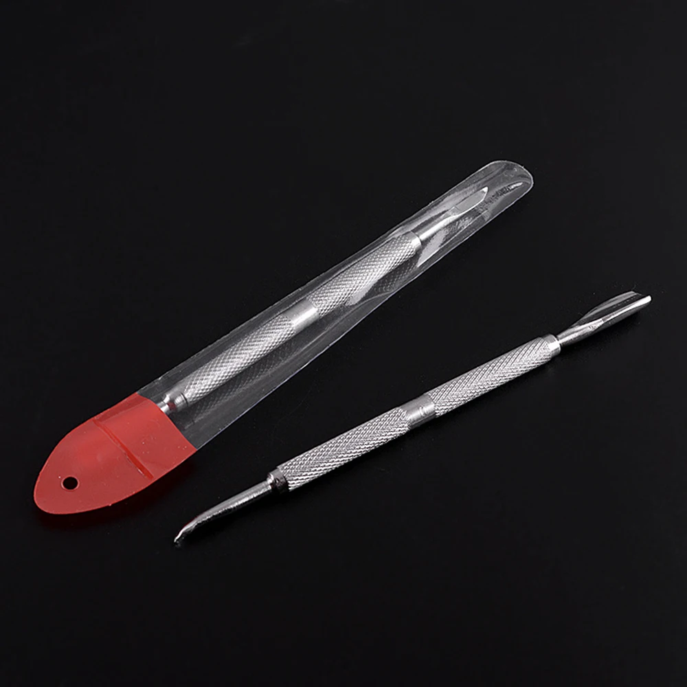 Отодвигатель кутикулы для удаления из нержавеющей стали лака ногтей инструменты