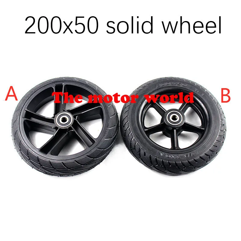 HOT SALE High Performance 200x50 Solid Wheel for Two Wheels Electric Self Balancing Hoverboard Scooter 200*50 Tyre | Автомобили и