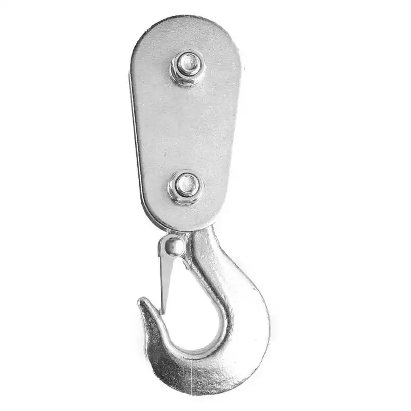 Подъемный крюк промышленный винтовой домкрат 2 цепной блок трос подъемный шкив с