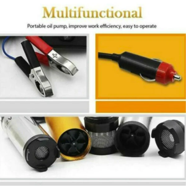 

12/24v Multifunctional DC Electric Oil Pumps Durable Equipment for Auto Clip Style Hogard