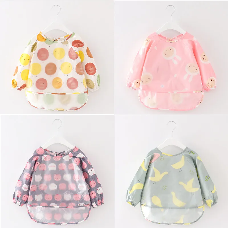 Детские нагрудники-бандана милые Мультяшные нагрудники водонепроницаемые