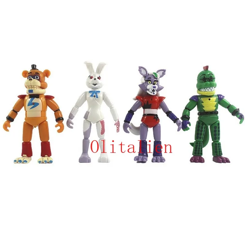 Оливиан 8 шт./компл. полночная игрушка медведь безопасности брейк вер светильник