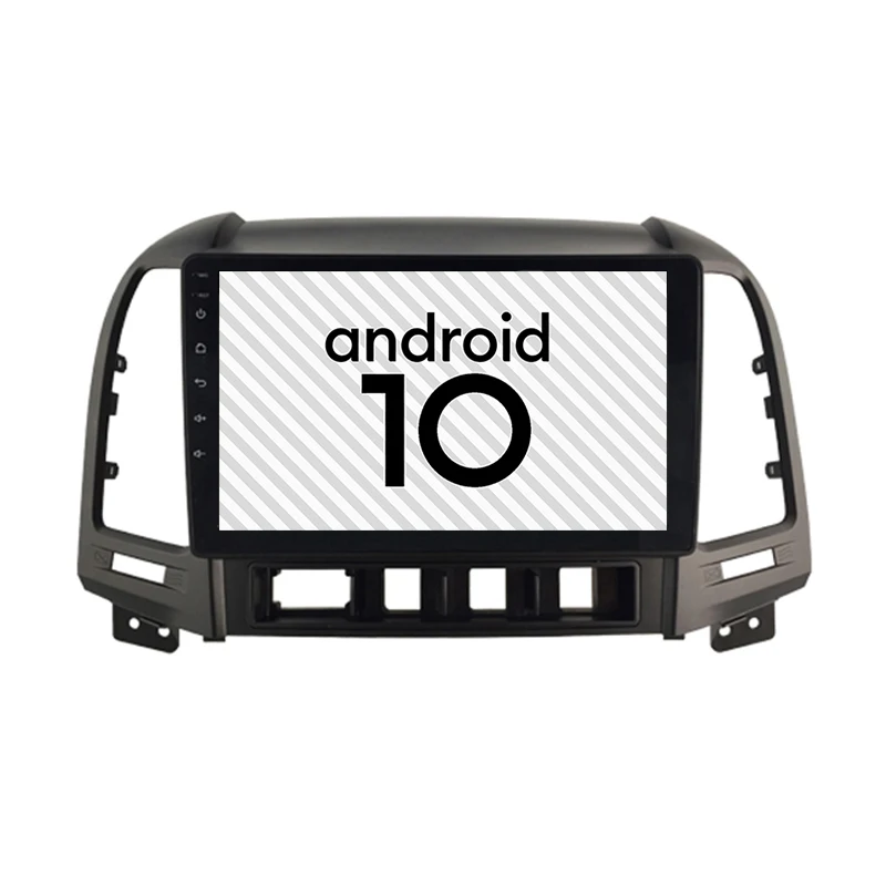 Автомобильный gps рекордер Android 10 0 для HYUNDAI Santa Fe 2006 2007 2008 2012 радио USB Bluetooth навигация