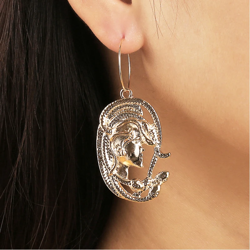 Комплект модных серег 2 шт./компл. женские серьги в стиле бохо золотого цвета с