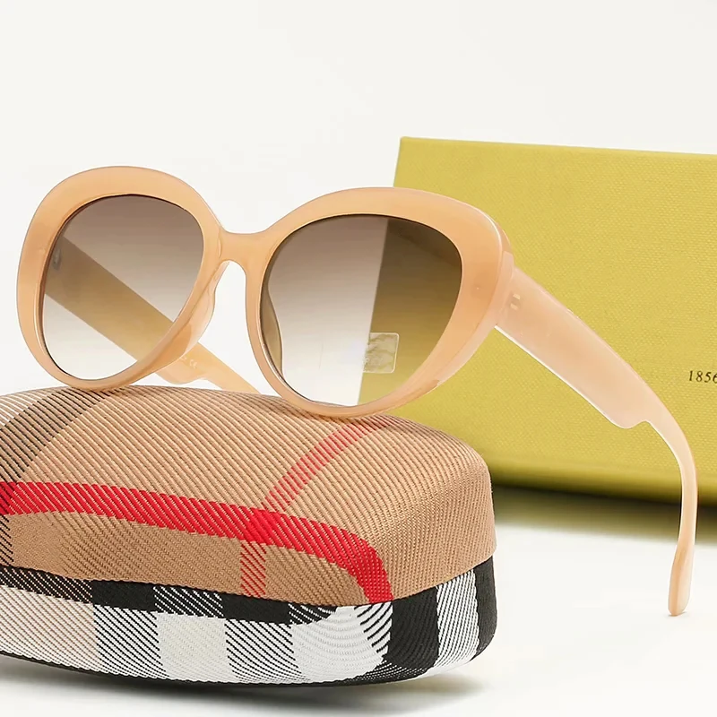 cat eye sunglasses classic women designer brand glasses ladies fashion round gradient color lenses driving shopping mirror free global shipping