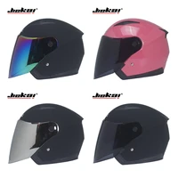 motorcycle helmet open face moto motorcycle vintage helmets with dual lens capacete para motocicleta cascos para moto