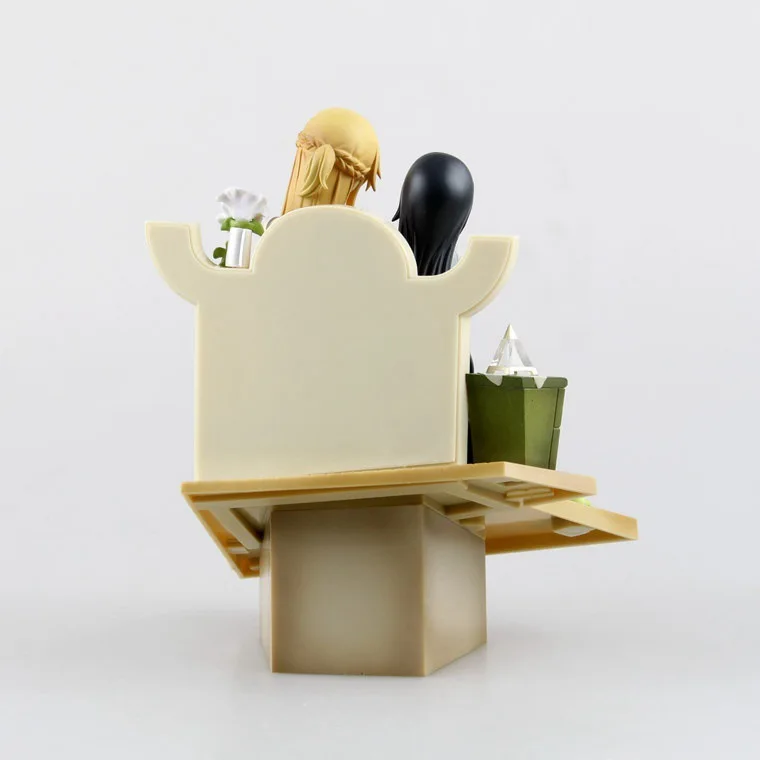 

21cm Anime Sword Art Online SAO GSC Peiguin Parade Asuna & Yui Vignette Ver PVC Action Figure Model Decoration Kids Popular Doll