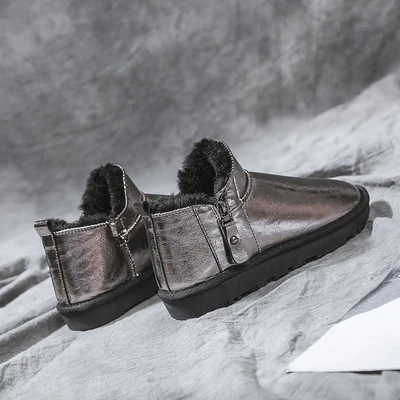 

Snow boots women's 2021 autumn and winter new wild fashion cotton shoes thickened plus velvet warm plus size women's boots