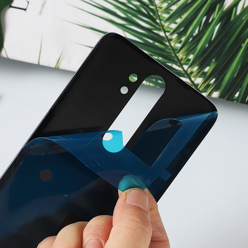 Note8 Pro корпус для Xiaomi Redmi Note 8 Pro батарея Дверь стекло задняя крышка телефон запасные части+ наклейка клей