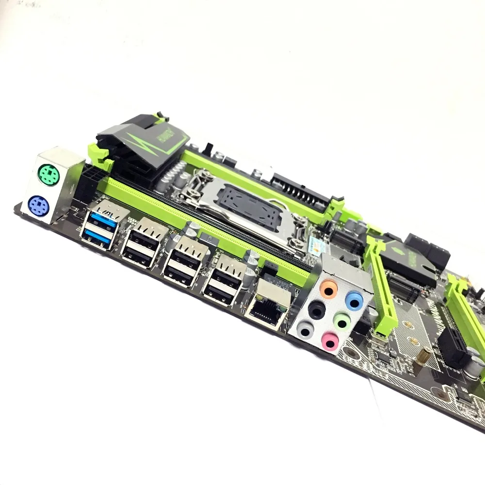 

HUANAN X79 V2.49 desktop motherboard LGA2011 DDR3 ATX USB3.0 SATA3 PCI-E NVME M.2 SSD port support 4 x 16G memory PC boards