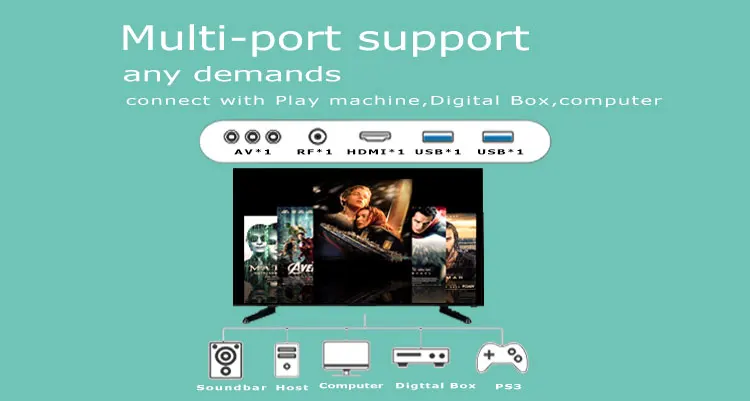 Бесплатная доставка Телевизор с диагональю 32 дюйма 43 Смарт ТВ 2k ultra HD led tv