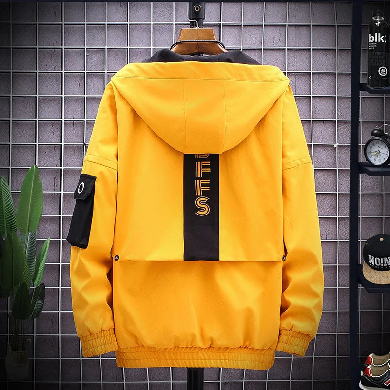 

Tooling coat men's spring autumn 2020 new men's windbreaker short Korean fashion men's student jacket