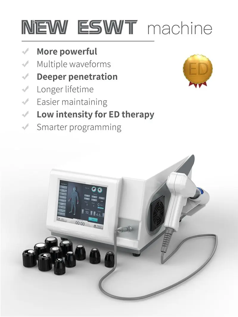 

Professional ED shockwave therapy machine for male erectile dysfunction High-efficiency low-intensity ED safety shockwave