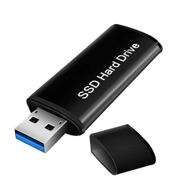 Black Твердотельный накопитель(SSD) usb-диск 410 м/с высокое Скорость 64 Гб 128 ГБ 256 512 1 ТБ SSD 3,0 палка мобильного жесткого диска флеш-накопитель USB 3,0 - Цвет: Black