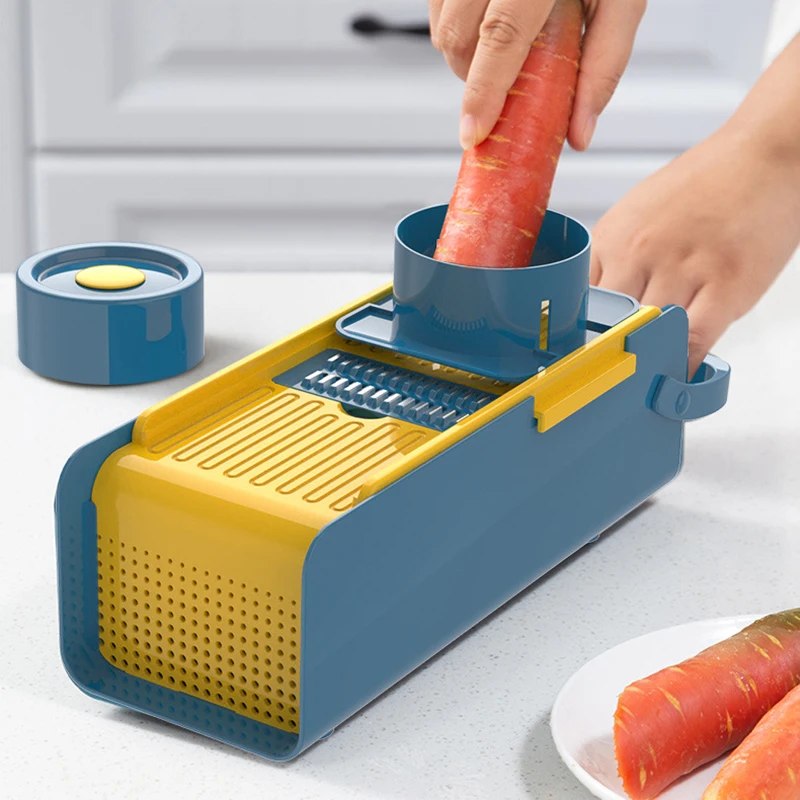 

Vegetable Cutter Household Shredded Potato Shredder Multifunctional Peeling Shredded Kitchen Supplies L9