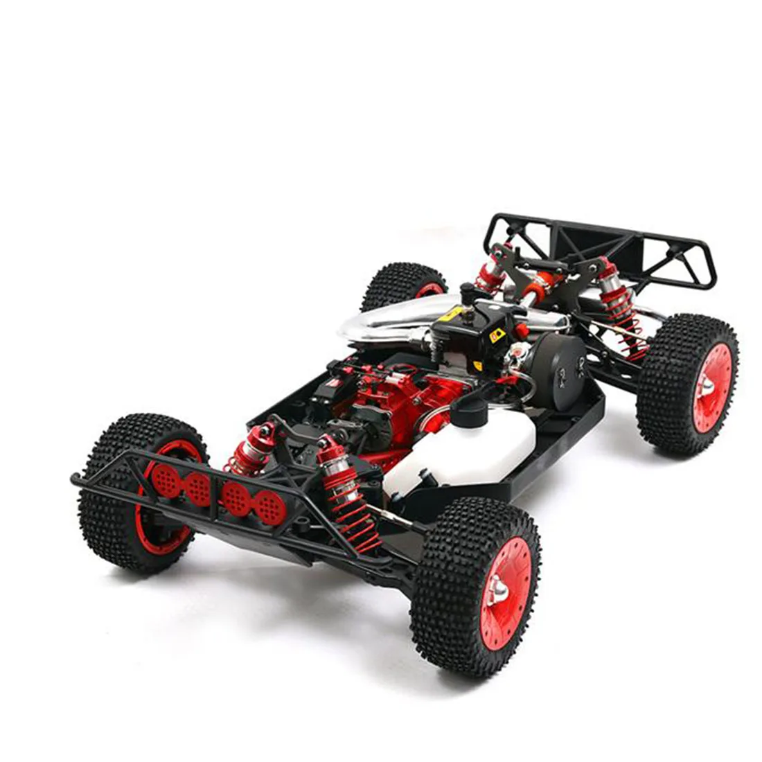 DTT 7S 1:5 Масштаб 2,4G 4WD высокая скорость RC Бензин короткий ход грузовик внедорожник игрушка для ребенка-синий/красный/черный обновленная версия