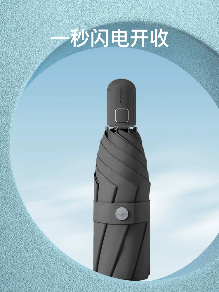 Windproof Automatic Umbrella Men's Large Luxury Blue Waterproof Business Gift Lady Parasol KK60YS | Дом и сад