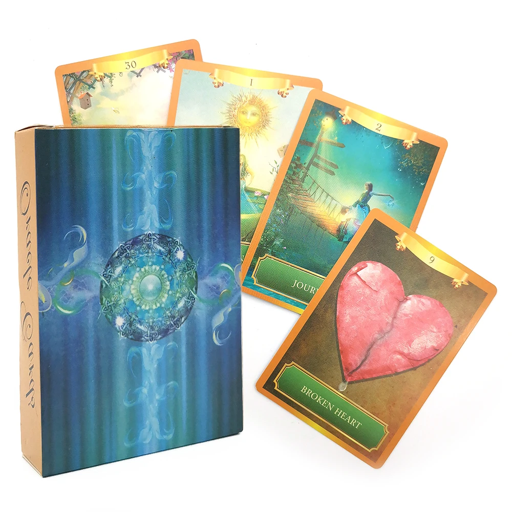 

energy Oracle cards game guidance Divination Fate Tarot deck Board Games for home party Playing Card Entertainment pdf rules