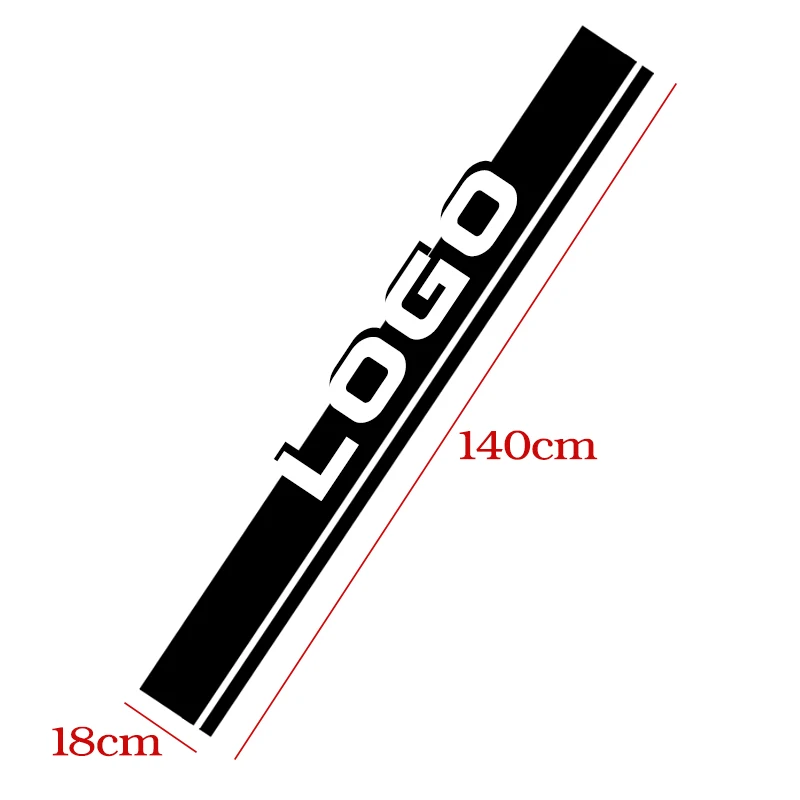 Автомобильный капот капота наклейка полосы наклейки декор для SsangYong Actyon Kyron Korando