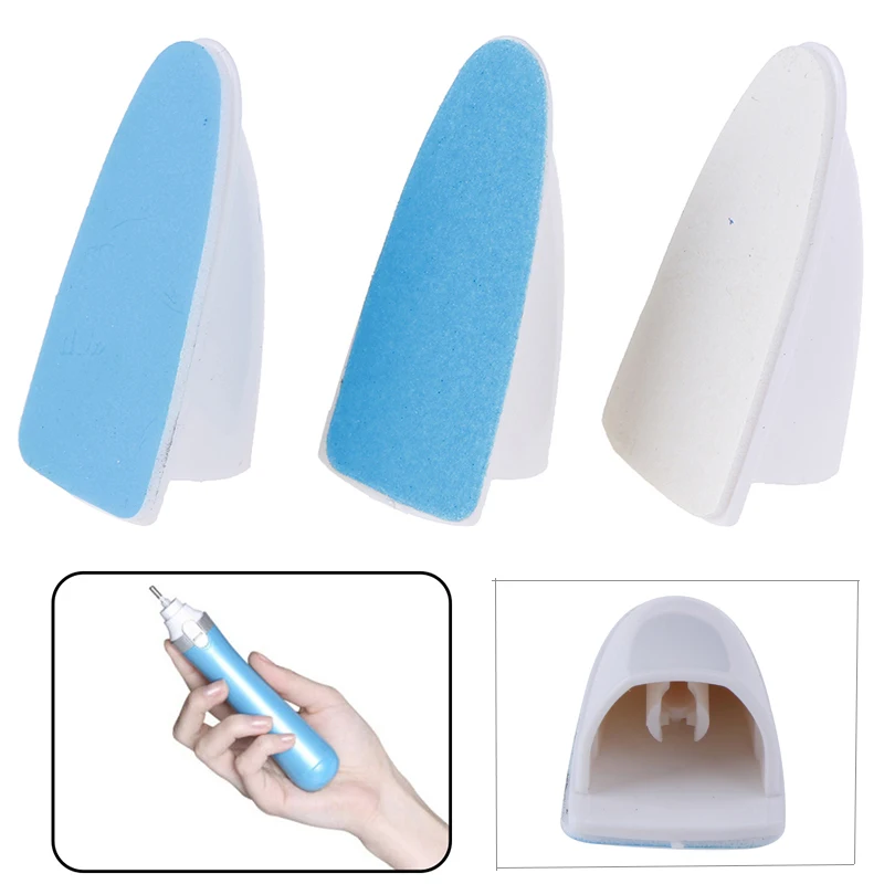 

Nail File Buffer Pedicure Nail Surface Grinding Device Electric Manicure Machine Replacing Heads Nail Art Tools 3pcs
