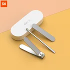 Набор инструментов для маникюра Xiaomi HOTO из нержавеющей стали, бытовой триммер для ногтей, педикюрный инструмент для ухода за ногтями, профессиональный напильник