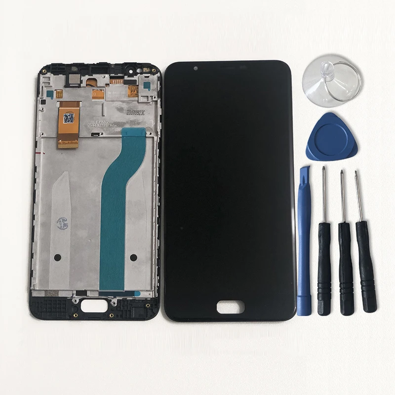 M& Sen для 5," ASUS Zenfone 4 Max Plus ZC550TL X015D ЖК-экран с рамкой+ сенсорная панель дигитайзер для ZC550TL