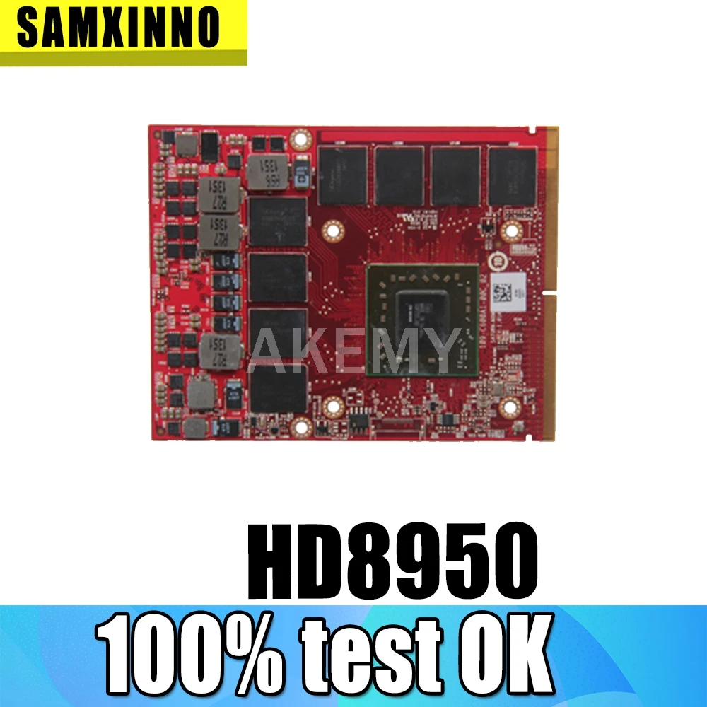 SAMXINNO CN-0K5WCN M6100 видеокарта 2 ГБ DDR5 109-C600A1-00C ноутбук для Dell M6600 M6800 M6700 HD8950 карта