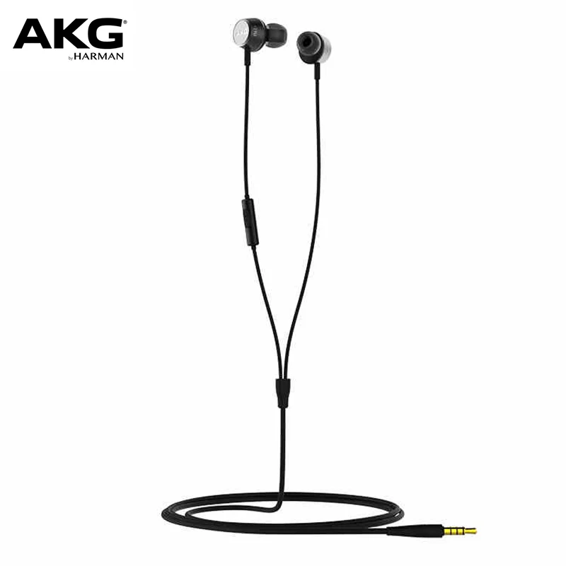 Проводные наушники-вкладыши AKG Y21U Hi-Fi наушники с микрофоном управление проводом