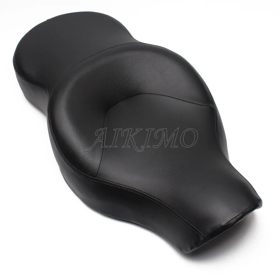 Мотоциклетное кожаное переднее и заднее ПАССАЖИРСКОЕ СИДЕНЬЕ для Harley Sportster XL iron