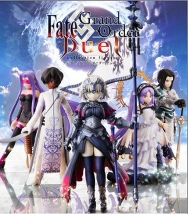 Аниме 5 шт./компл. третья бомба Fate Grand для Жанна д 'Арк сабля линейка ската пюре 10